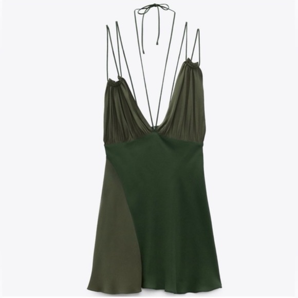 Zara Flowy Slip Dress - Picture 2 of 5